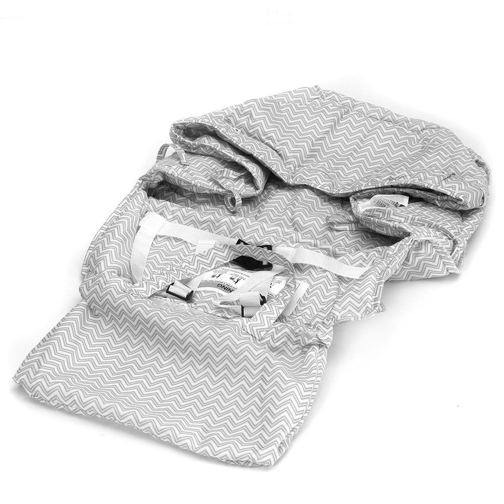 Einkaufswagenschutz Baby, Universelle Passform Einkaufswagen-Hygieneschutz Einkaufswagen Und Hochstuhl Bietet Für Babys Oder Kleinkinder Platzsparend In Der Transporttasche Verstaubar
