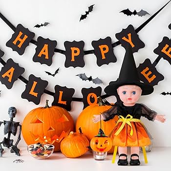 Amazon | Jenaai 4ピース ハロウィン衣装 人形服 人形