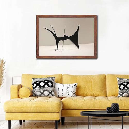 Vista 418 de LaVie Home - Portarretratos de 18 x 24 pulgadas, fotos de 16 x 20 pulgadas con paspartú, de 18 x 24 pulgadas sin paspartú, plexiglás pulido, Negro