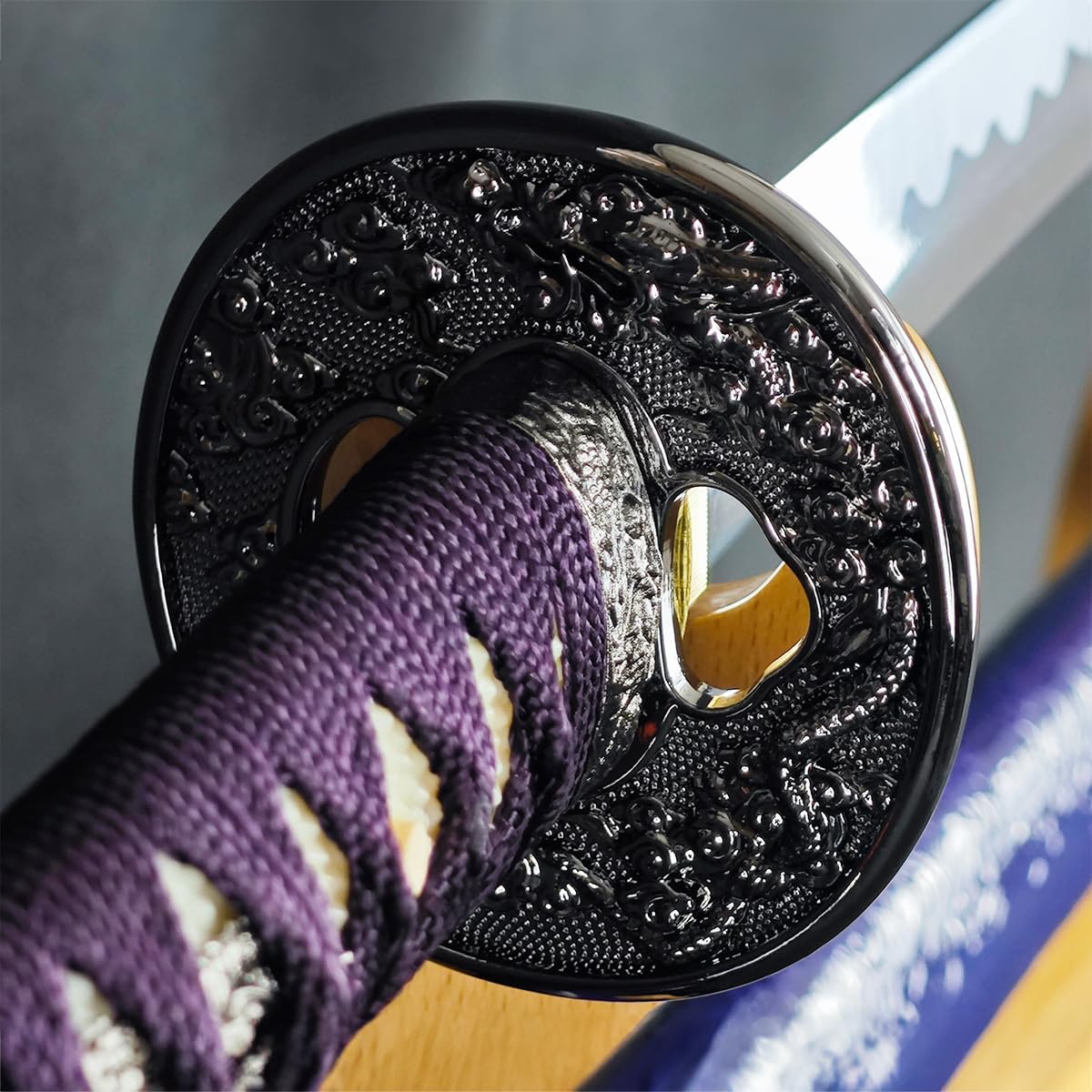 しのびや 模造刀 アルミ刀身 黒石目鞘 大刀 黒石目 アルミ刀身 大刀 模造