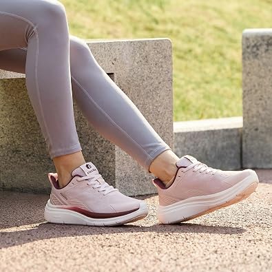 FitVille Womens Trainers Walking Shoes Breathable Lightweight Wide Fit Running Shoes Ladies Athletic Sneakers for Sport Gym Jogging
