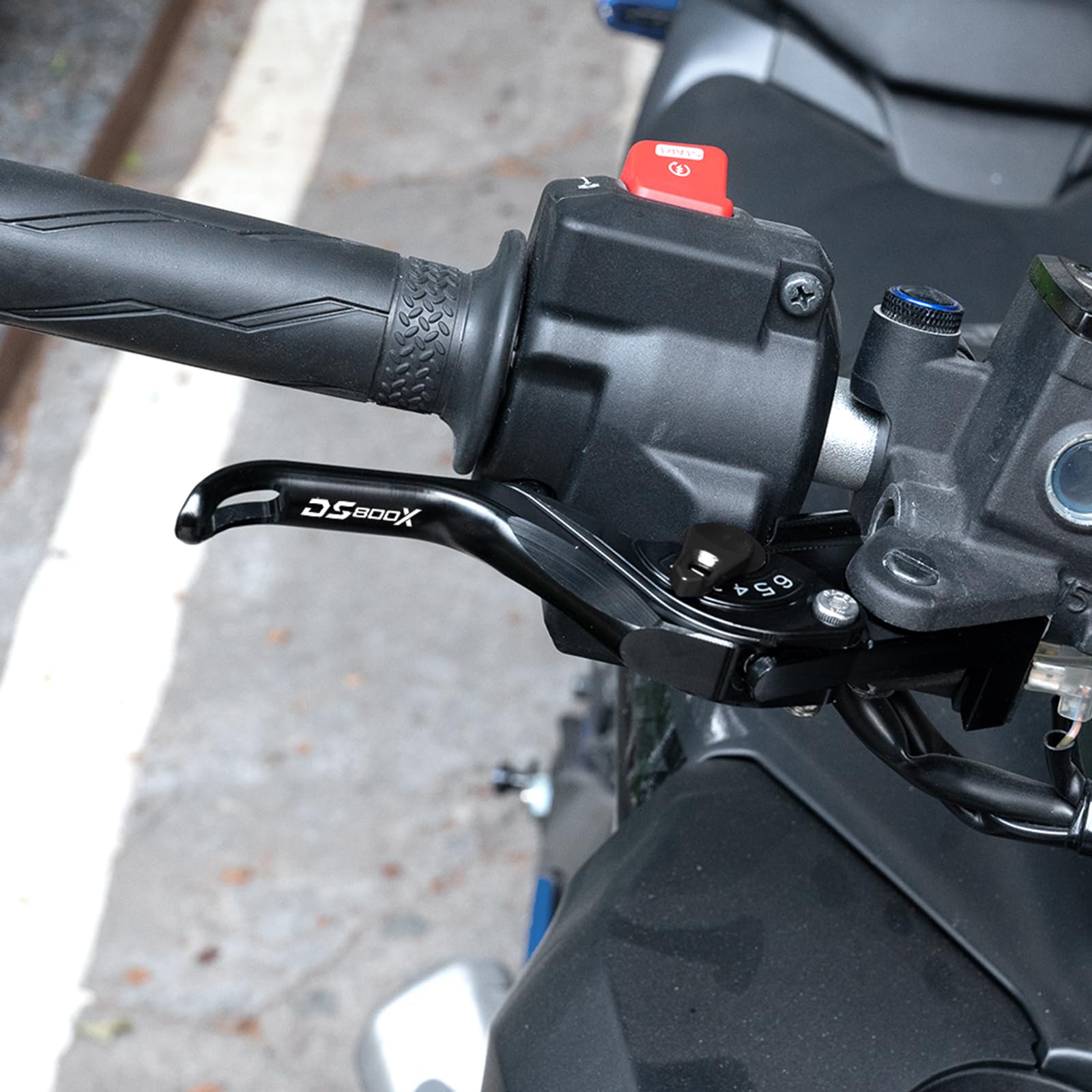 Para VOGE 800 rally DS800 DS800X Rally 800DSX 800 DS 2025 2026 2027 Accesorios de motocicleta Palancas de freno y de embrague Manijas ajustables (Negro)