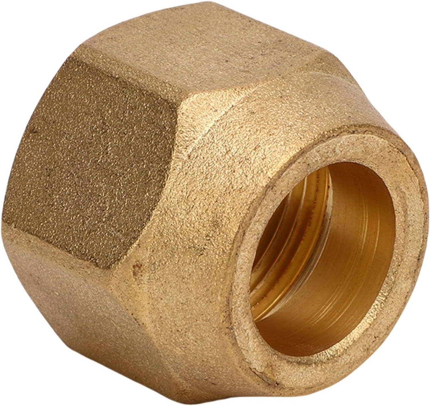 Nakrętka rozporowa 3/4 cala 10 sztuk mosiądz wysokie ciśnienie 150PSI do naprawy klimatyzacji HVAV do rur miedzianych 1,9 cm połączenie rurowe paliwo olej gaz w