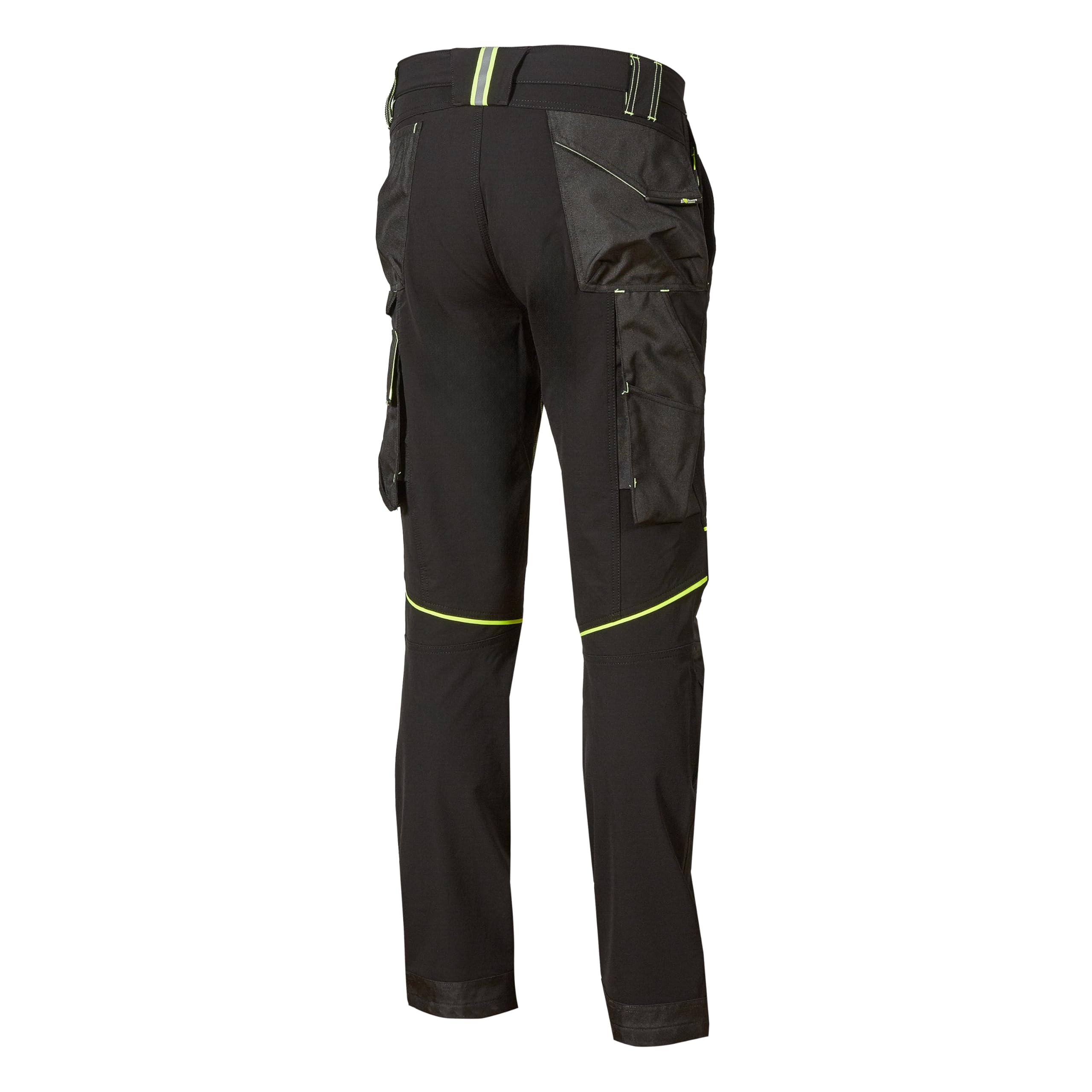 U-Power | Pantaloni da Lavoro Uomo Atom, Idrorepellenti, Protezione Ginocchia, Alta Traspirabilità, 90% Nylon 10% Spandex