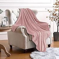 Vista 107 de SOCHOW Flannel Fleece Blanket Twin Size, All Season Lightweight Super Soft Cozy Blanket for Bed or Couch, Blue Coral, 60" X 80