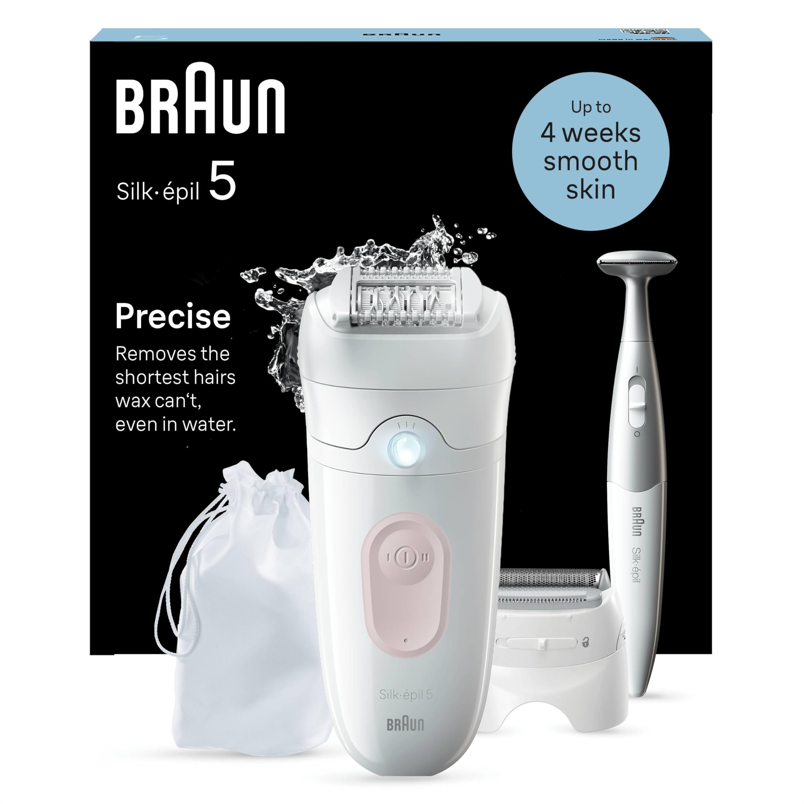 Braun Silk-épil 5 5230 epilatore per gambe, corpo e ascelle 1 pz
