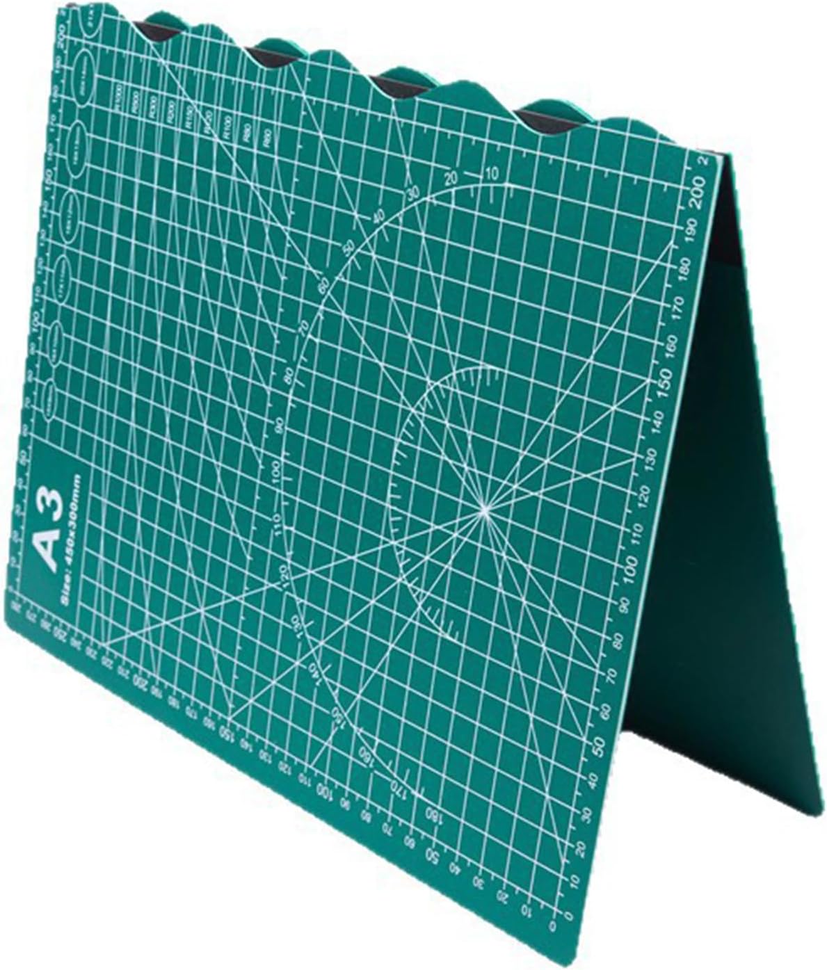 ordinarYone A 3 Size Foldable Selves Healings Cutting Mat Board for Paper Crafting School and Home Use Friendly PVC Materials