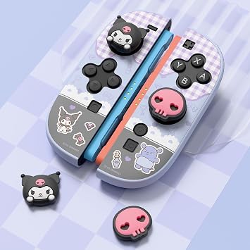 Thumb Grip Caps Compatible with Nintendo Switch 2, Silicone Joystick Grip Caps for Switch 2025, 4pcs