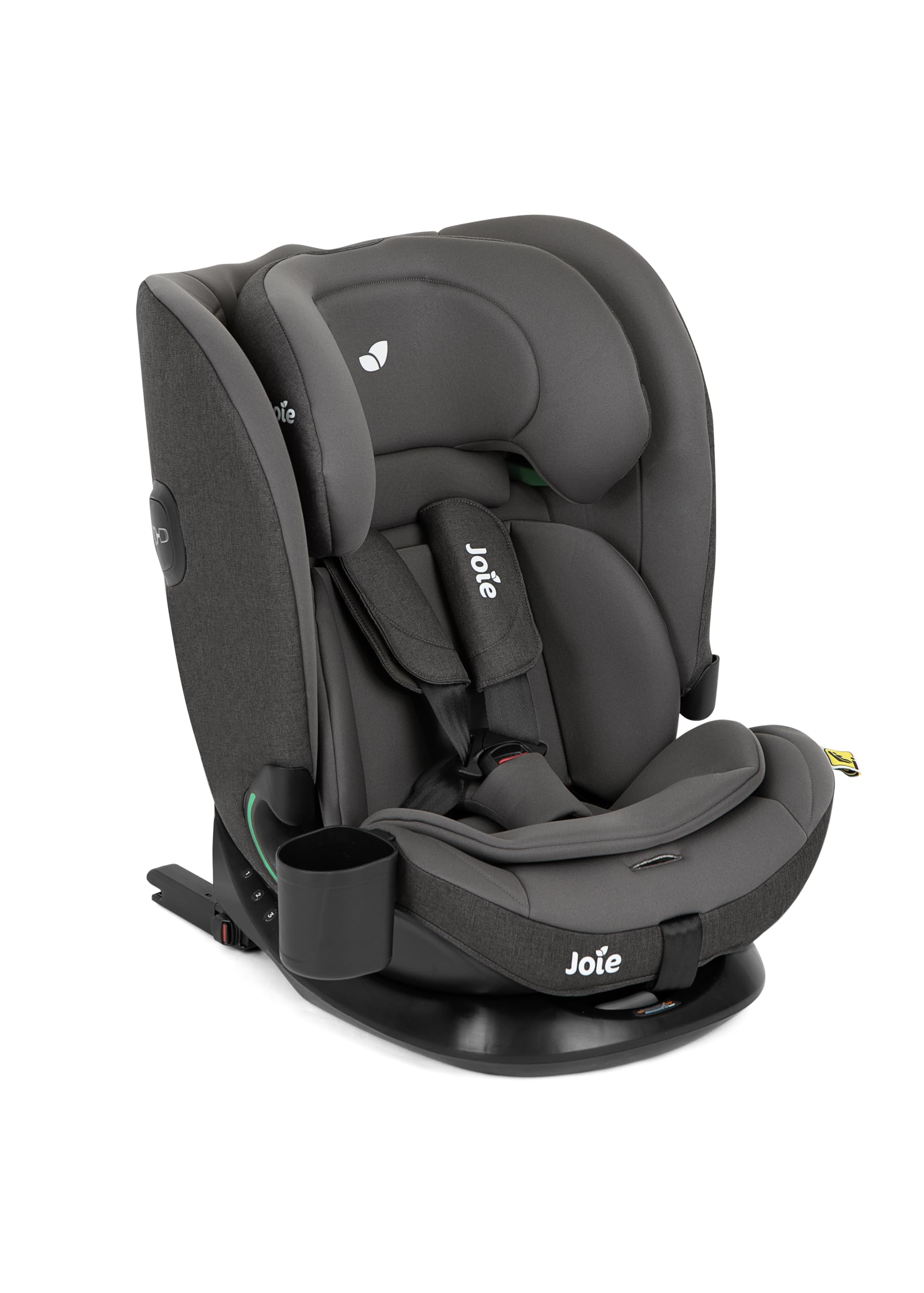 Joie i-Bold R129 i-Size Kindersitz, 15 Monate–12 Jahre (76–150cm), Thunder | Autositz mit Seitenaufprallschutz, GrowTogether™ Kopfstütze und ISOFIX für maximale Sicherheit unterwegs.