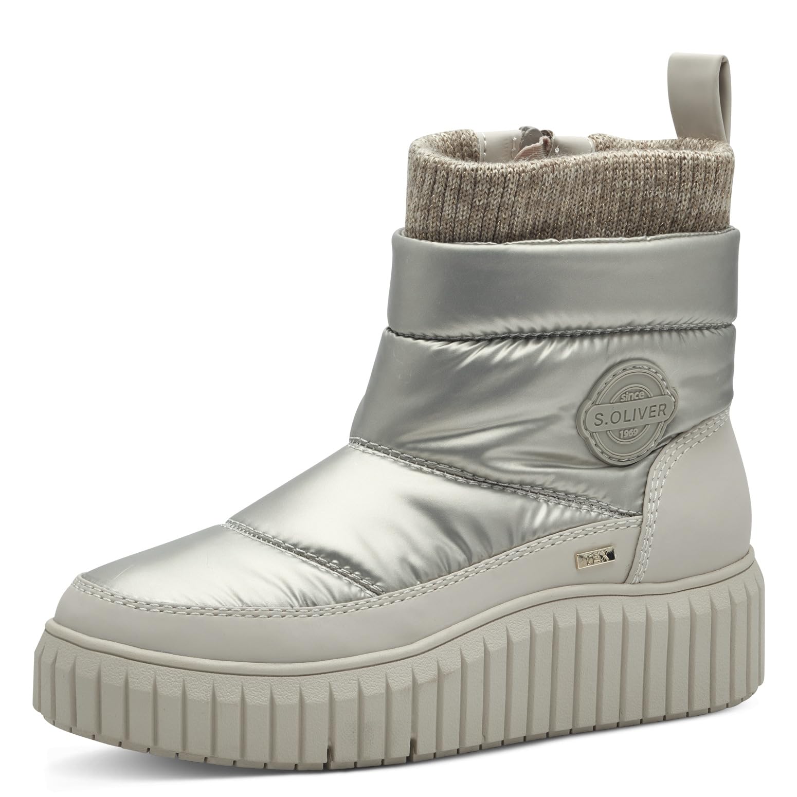 s.Oliver Damen Stiefel ohne Absatz Wasserabweisend Vegan