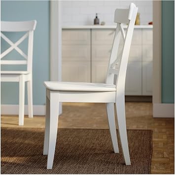 ROSENTORP beyaz ahşap sandalye - 80569998 | IKEA ahşap sandalye