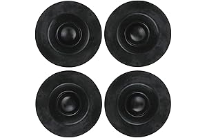 Dexter EZ Lube Rubber Grease Plugs Hub Dust Cap - 4 Pack