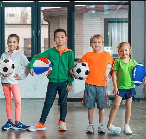 Miniatura 3 de Juego de pelota deportiva de 3 piezas, tamaño oficial 5, talla 4, fútbol talla 6, fútbol con bomba