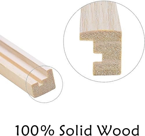 Miniatura 5 de Golden State Art, Juego de 2, Marco de Collage de Madera Blanca Desgastada de 13.7x15.7 pulgadas - Tapete Blanco - Muestra Siete Fotos de 4x6