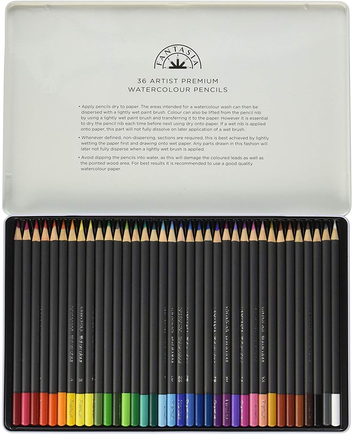 Fantasia Premium Watercolor Pencil Set 36pc-