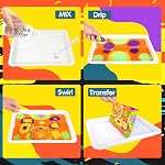 Peintures pour enfants marbrantes - Arts et artisanat pour les filles & Garçons Artisanat Kits Cadeaux idéaux pour les enfants Age 6-8 8-12