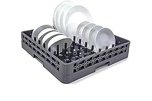Peg Plate Rack Designed for Commercial Usage in Dishwashers | Reliable Rack for Dishes
