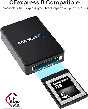 Amazon.co.jp|SABRENT CFexpress Type-B カードリーダー USB 3.2