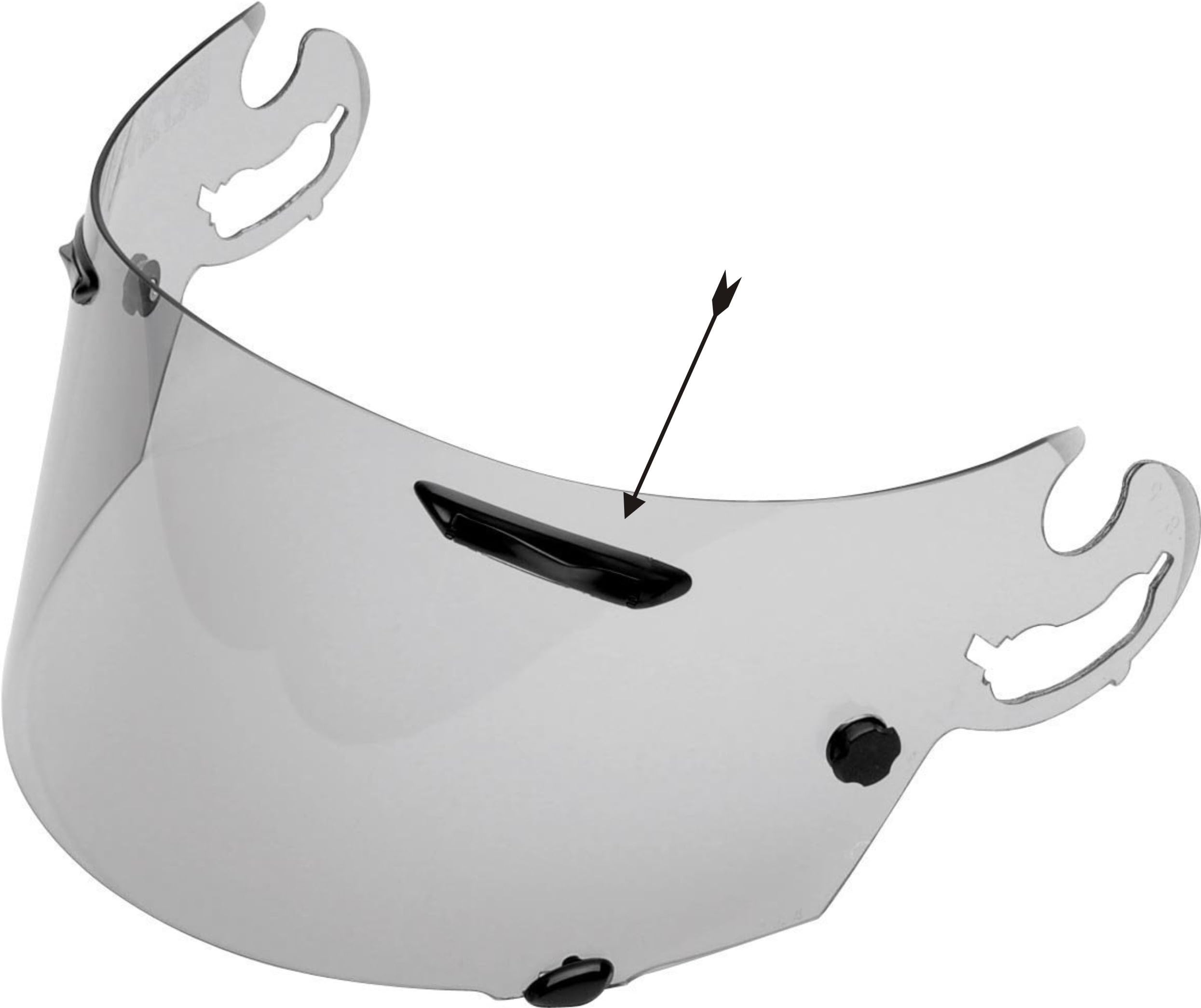 Arai SAI Face Shield Brow Inserts Corsair V Vector 2 RX-Q Signet-Q Defiant