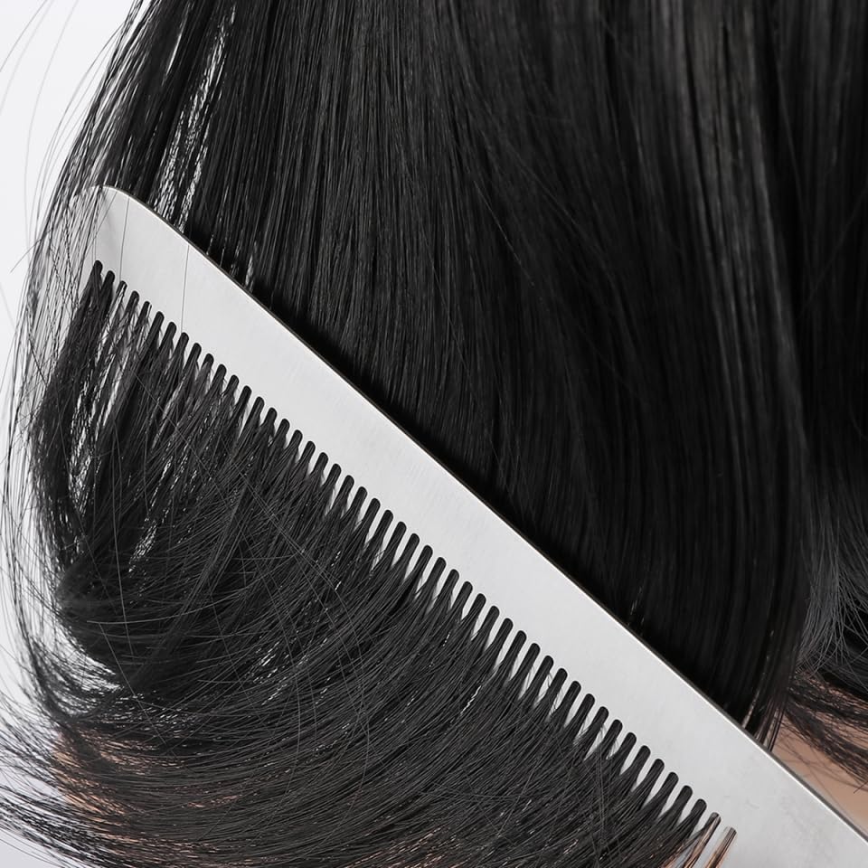 Peine profesional de titanio antiestático para peluquería miniatura 2