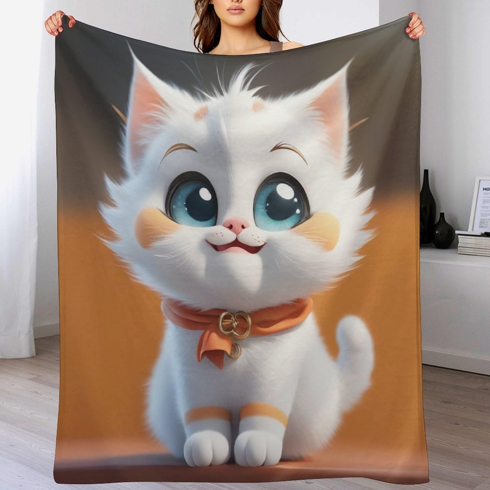 Couverture de canapé chaude contre les frissons hivernaux en flannel