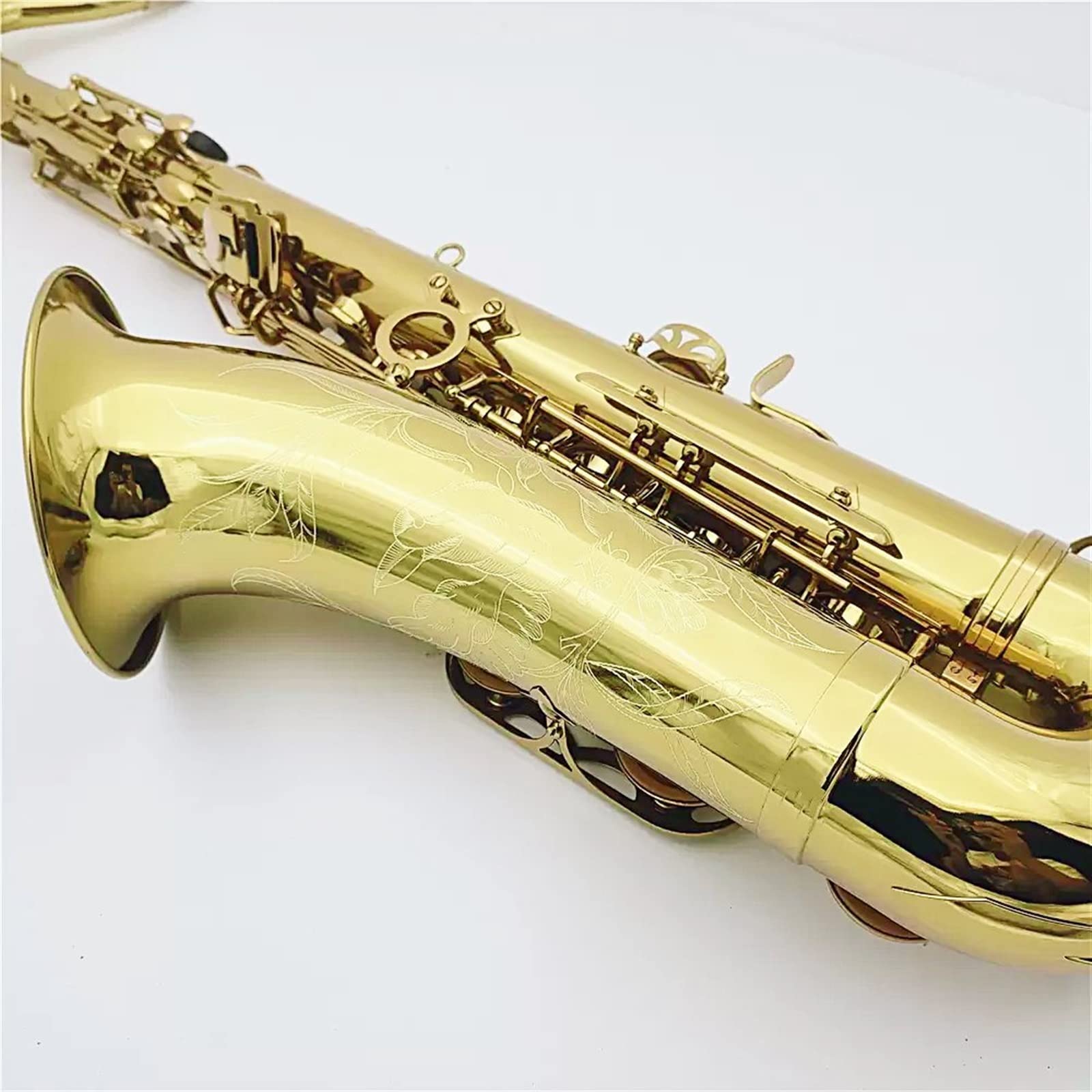 Sax Studente Sassofono Tenore Professionale B Bemolle Strumento Francese per Intaglio Sax Tenore