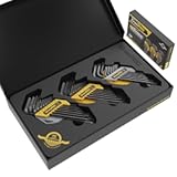 Allen Wrenches Sets&comma; Allen Key Set&comma; Hex key set&comma; 35PC Long Arm Set Ball End&comma; 3-Pack Metric and Standard SAE&Star&comma; Hex Screwdriver Set Torx Key Socket Set&comma; Torque Hex Wrench Tools Set