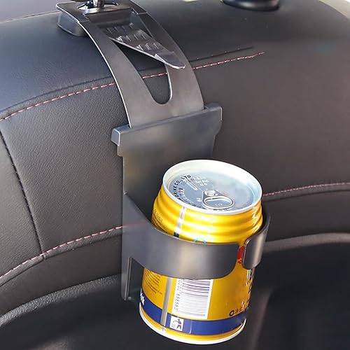 Miniatura 3 de Soporte universal para portavasos de asiento trasero de automóvil, reposacabezas para colgar botellas de agua y bebidas, soporte de almacenamiento