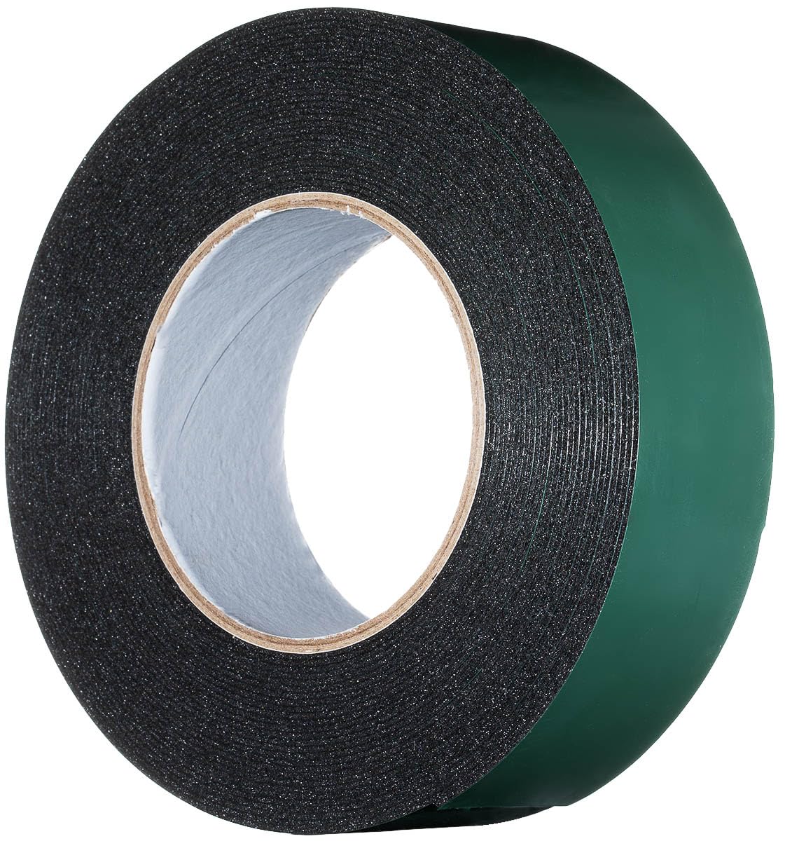 Yoiyee Black 40Mm X 10M Double Sided Foam Tape, Strong Sticky Adhesive Green Film Glazing Tape, Pe Sponge Strip Sticky Mounting Tape,