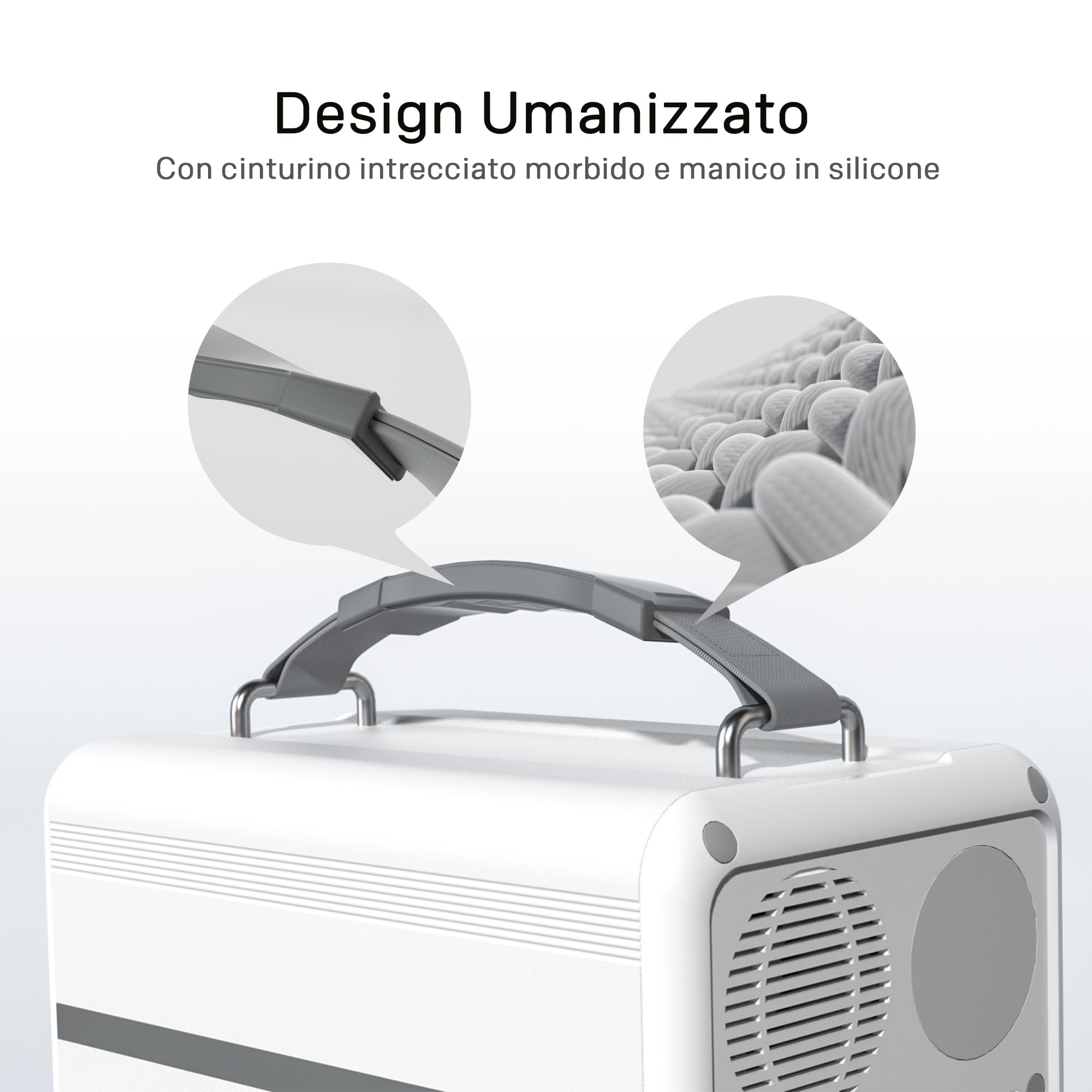 STRONG P500 Stazione Elettrica Portatile, Batteria LFP 460,8Wh, Generatore Solare 500W Peak, Ricarica Solare/DC/Auto, Tecnologia MPPT, Protezione BMS, QC3.0+PD100W per Campeggio, Viaggi ed Emergenze