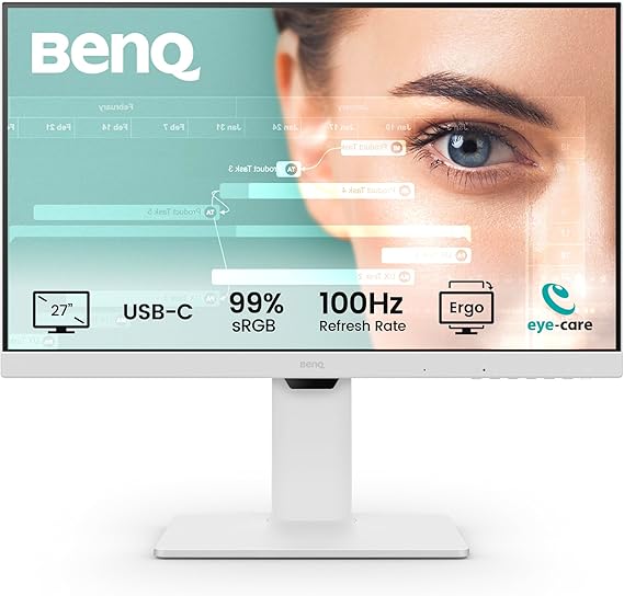BenQ GW2786TC 27" IPS 1080p Home Office Monitor, FHD, USB-C (65W power ...
