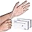 OKIAAS Disposable Gloves L, Food Safe, Bulk of 200 Pcs|Latex and Powder-Free Clear Vinyl Gloves for Cleaning, Food Prep