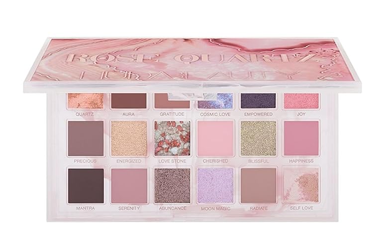 Huda Beauty Rose Quartz 18 Eyeshadow Palette