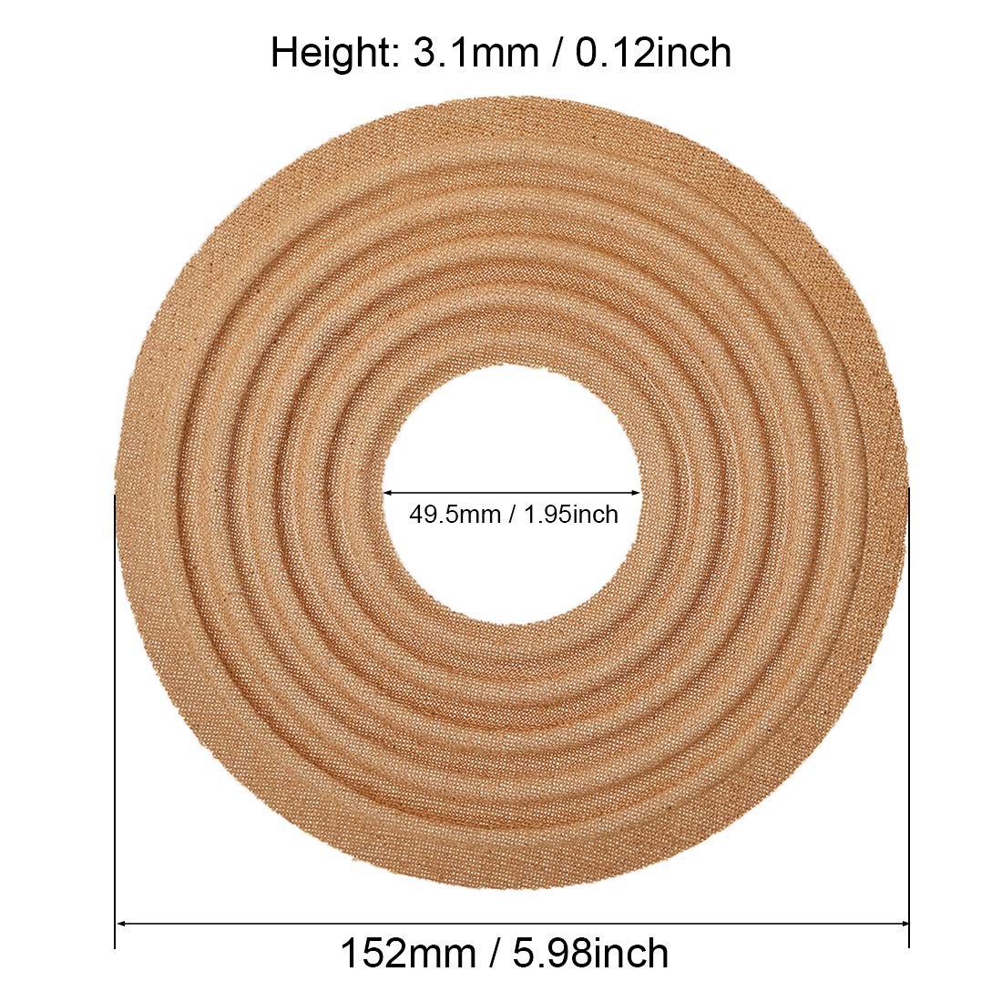 2 Pièces Spider Subwoofer 7 Pouces | Araignée Remplacement Haut-parleur | Pour Réparation Caisson De Basse