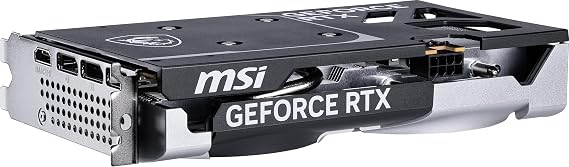 msi Gaming RTX 5060 8G Ventus 2X OC Graphics Card (8GB GDDR7,128-bit, Extreme Performance: 2535 MHz, DisplayPort x3 2.1a, HDMI 2.1b, NVIDIA Blackwell Architecture)