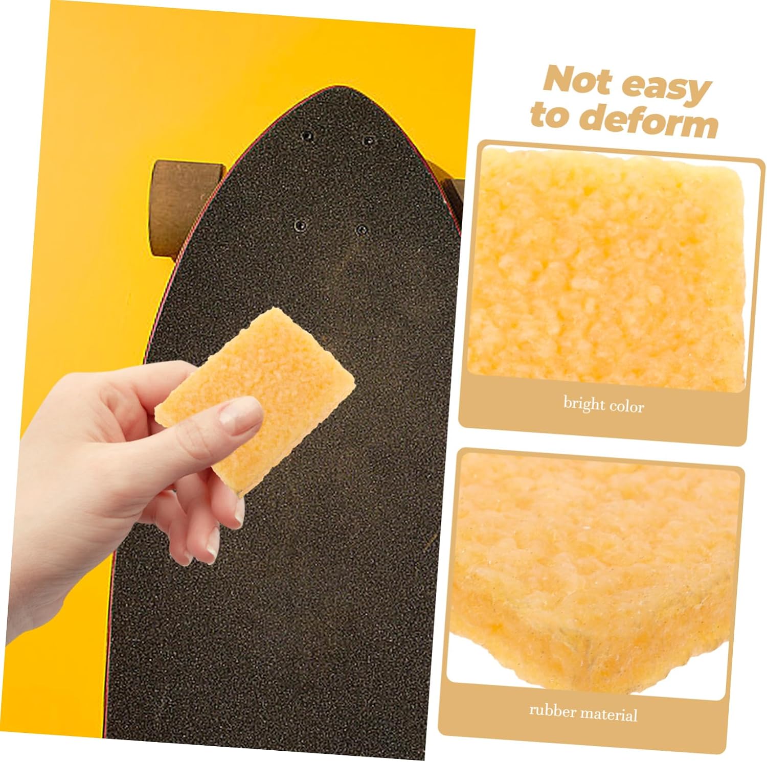 5pcs Multifunctional Skateboard Tape Cleaner Rubber Eraser for Grip Tape Dust Removal Cleaning Tool for Skateboards Tennis Rackets and Shoe Soles