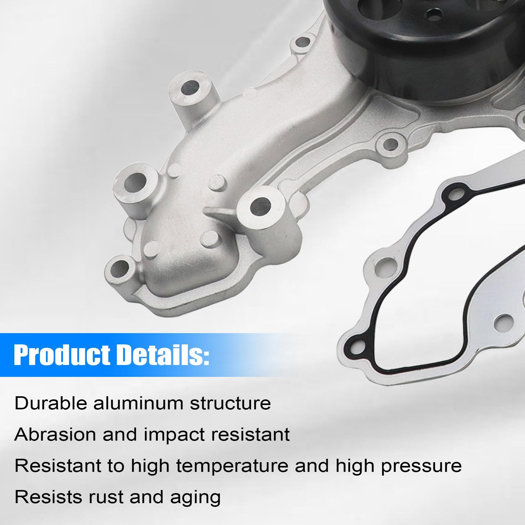 Amazon.com: FZJDSD Engine Water Pump w/Gasket Compatible