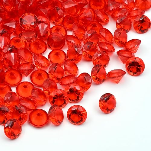 Vista 37 de Diamante falso, 6000 piezas de diamantes acrílicos transparentes de 0.236 pulgadas para rellenos de jarrón, dispersión de mesa, recuerdo de fiesta