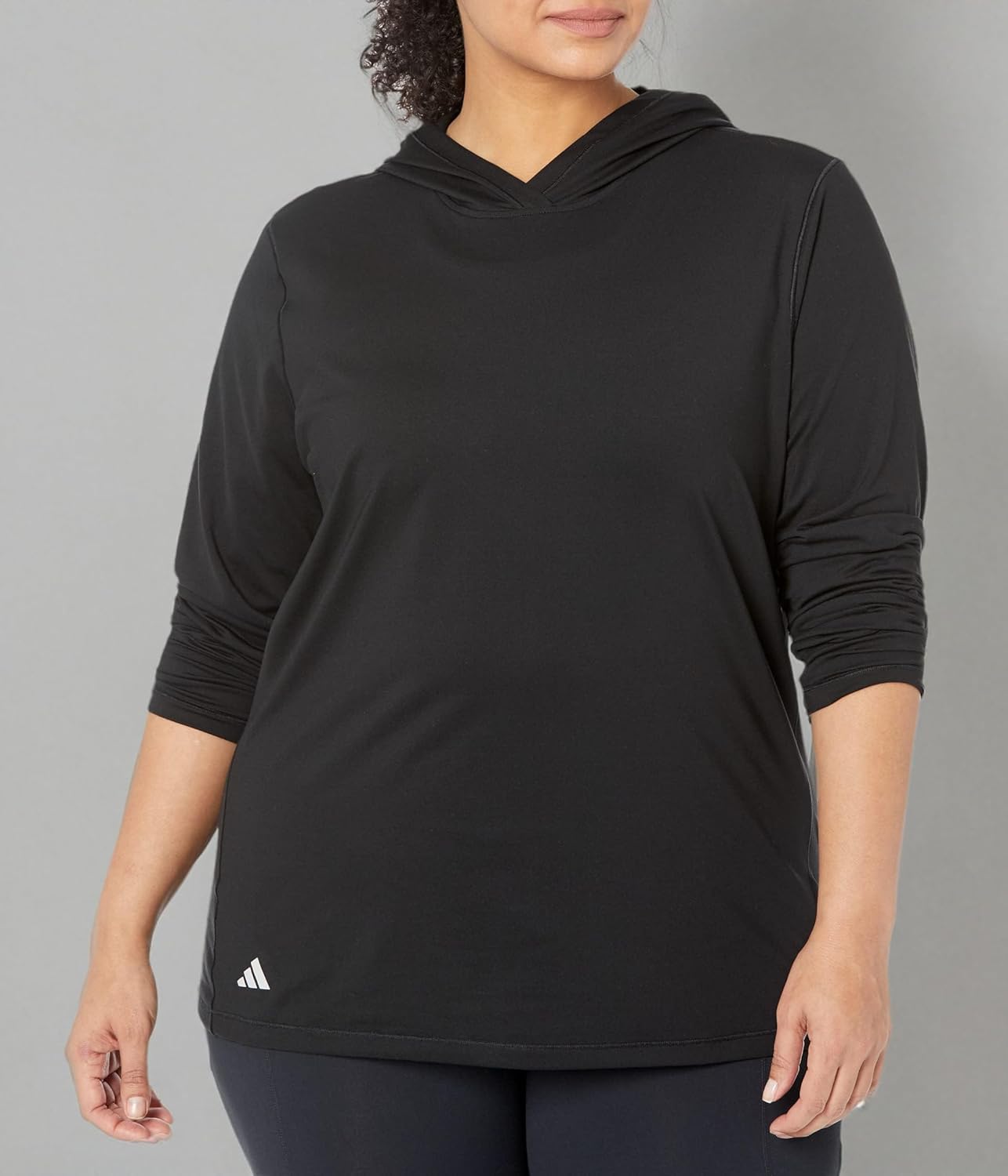 adidas Womens Performance Golf Hoodie Casual Outerwear Casual - Blue - Image 9