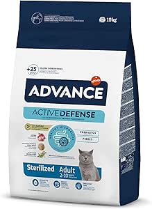 Advance Cat Adult Sterilized 10 kg dentro de mejores piensos para gatos esterilizados
