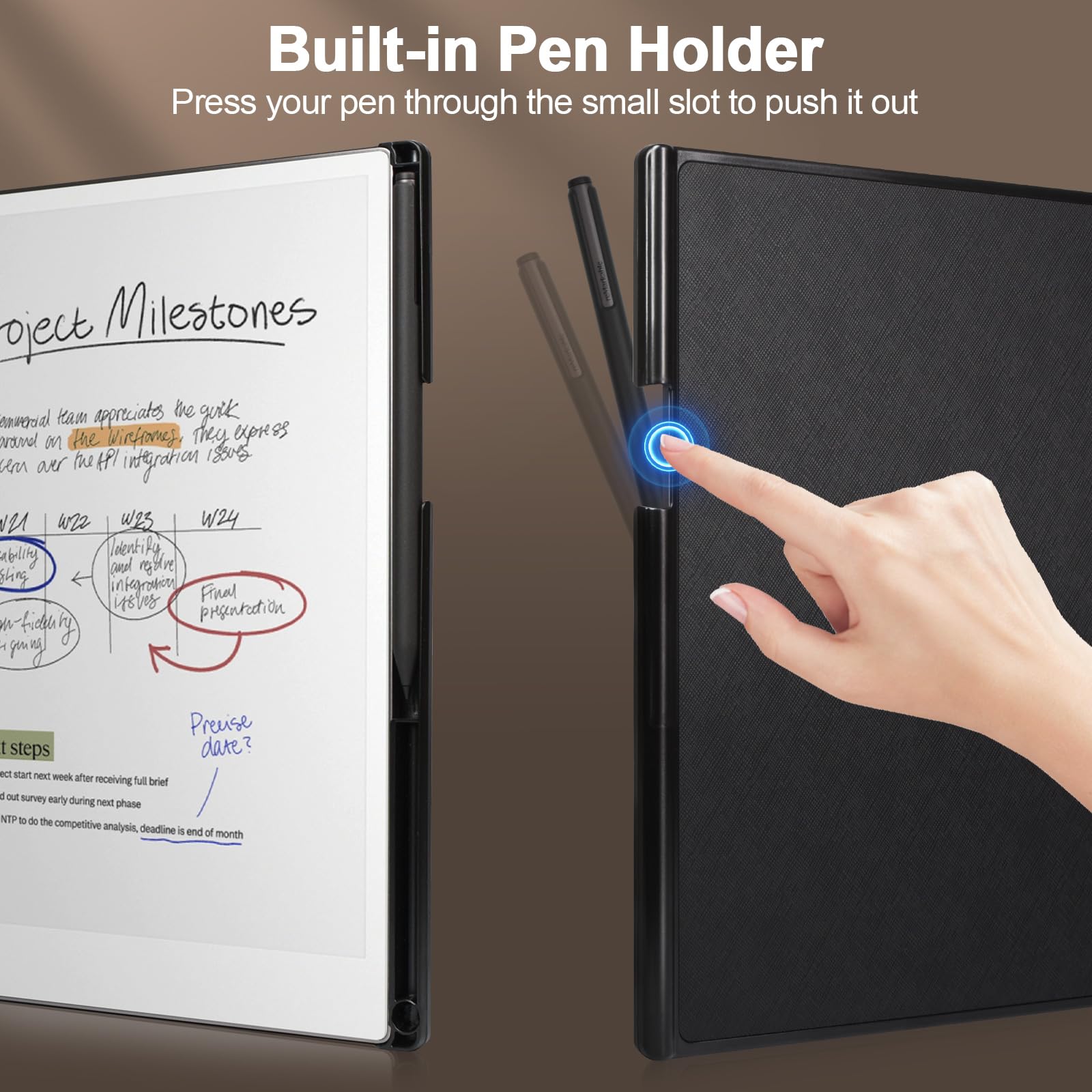 Amazon.co.jp: Caweet スタンドケース Remarkable Paper Pro 11.8