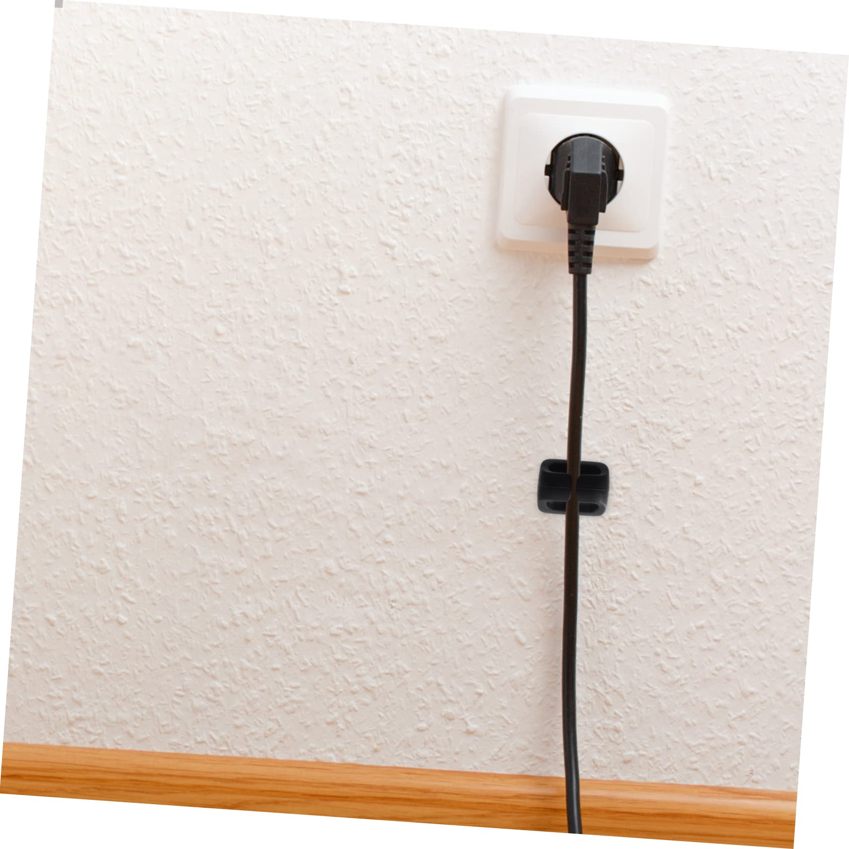 OSALADI 5 Sätze Selbstklebende Kabelbänder Mit Starkem Rückkleber Selbstklebende Kabelclips Für Kabelorganisatoren Kabelhalter Für Kabel Mit Kabelclips Wandhalterung 12 Stück * 5
