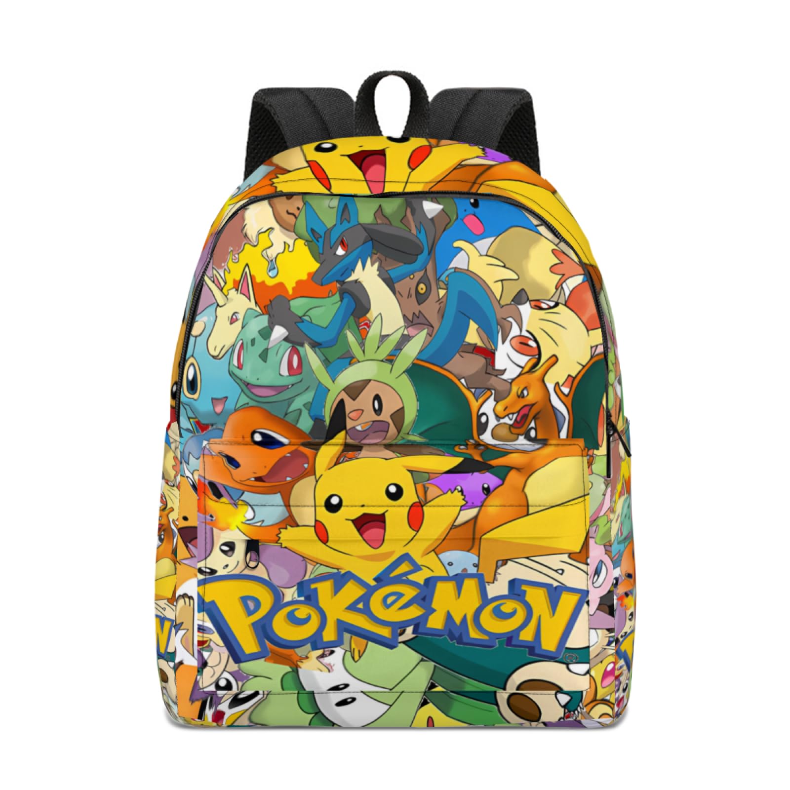 Cartoon Backpack Fashion Cartoon Backpack Cute Print Backpack Travel Daypack Laptop pokemon Backpack