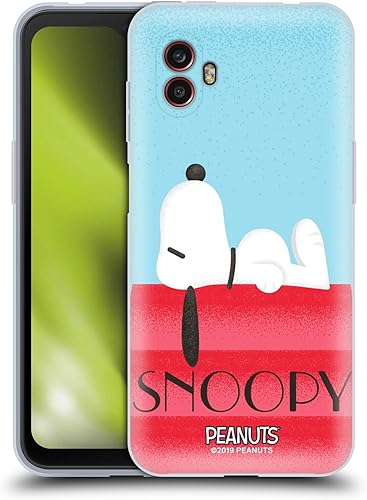 Miniatura 159 de Head Case Designs Funda de gel suave con licencia oficial de Peanuts House Snoopy Deco Dreams compatible con Samsung Galaxy S23 5G Casa,Blue