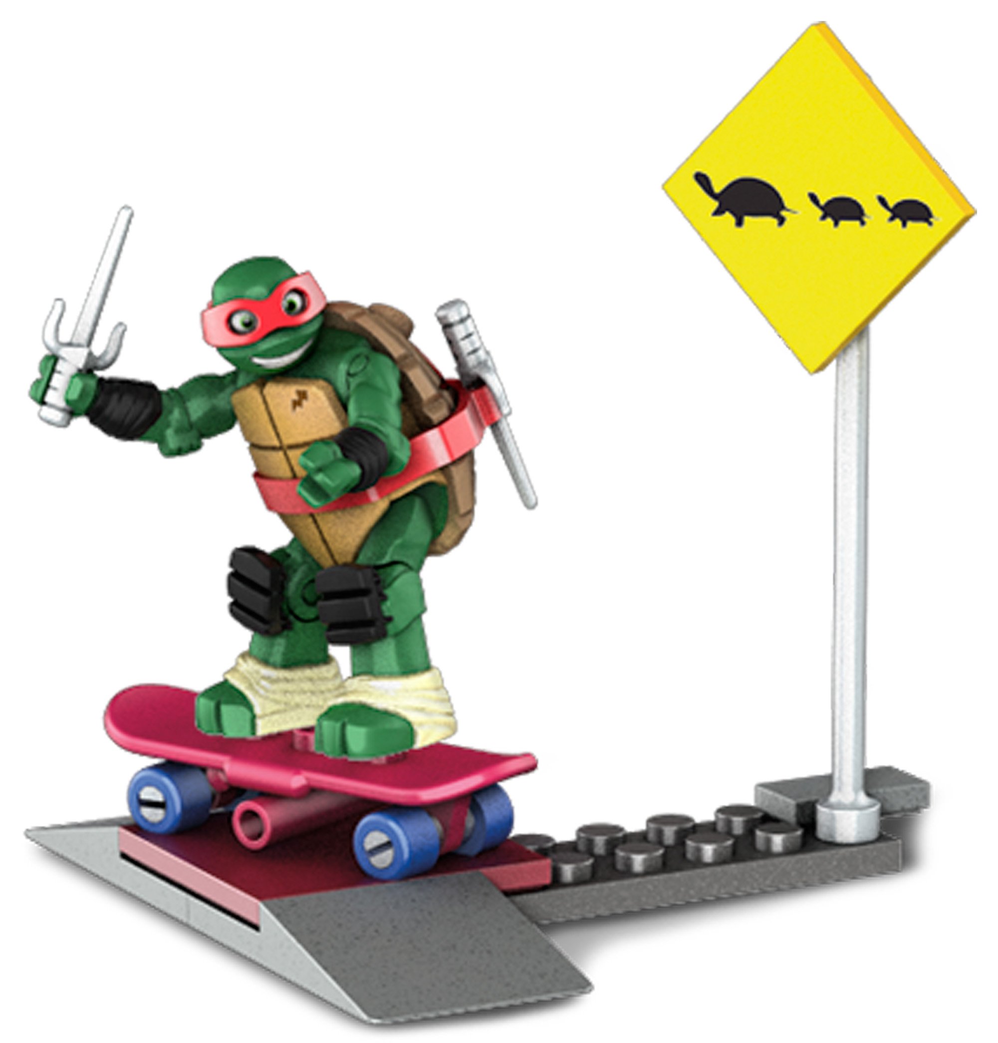 Mega Bloks Teenage Mutant Ninja Turtles Raph Skate Training Pack