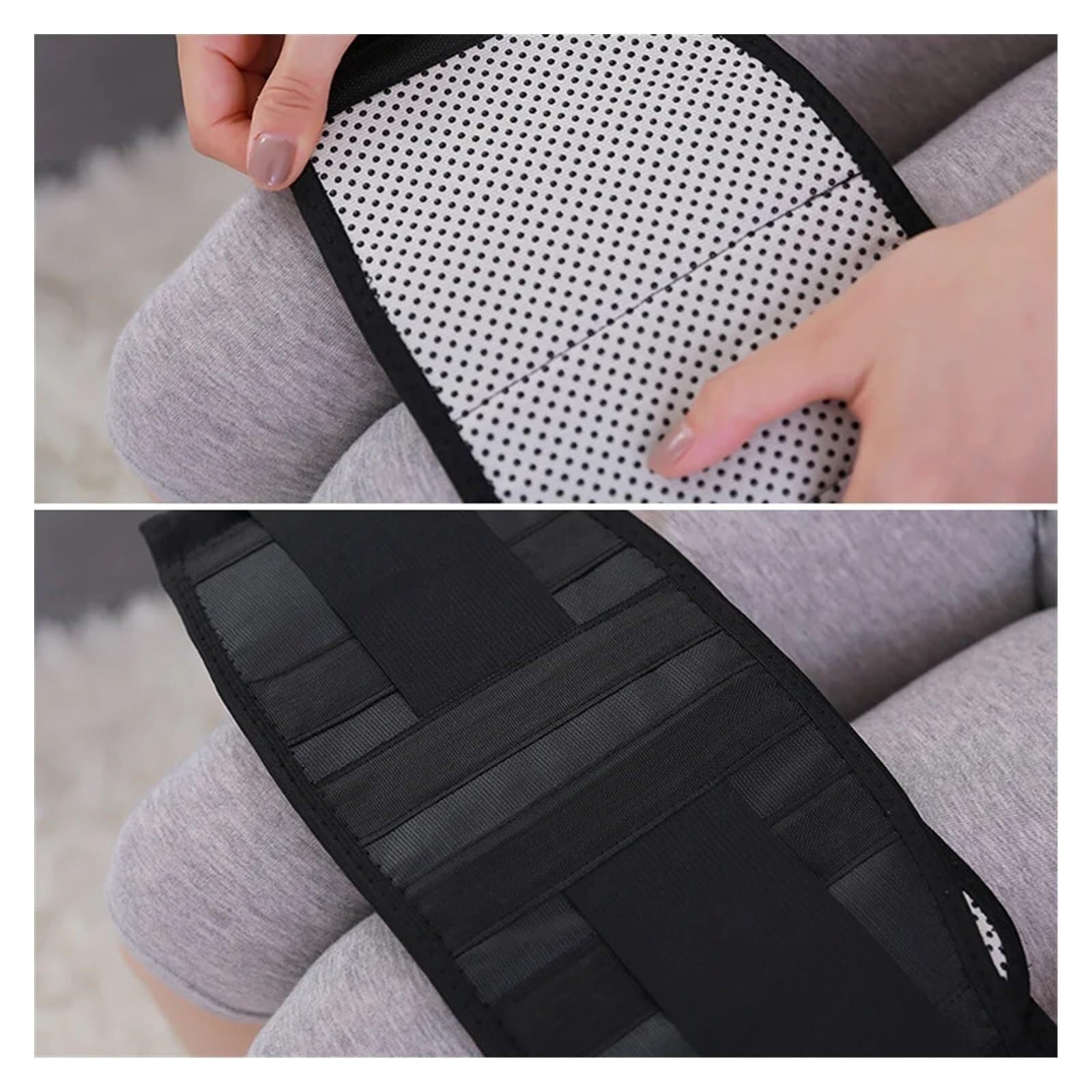 Rückenstützgürtel Leicht Taillenstützgürtel, warme Taille, Fitness-Übung, Schlankheitsgürtel Atmungsaktiv(L)