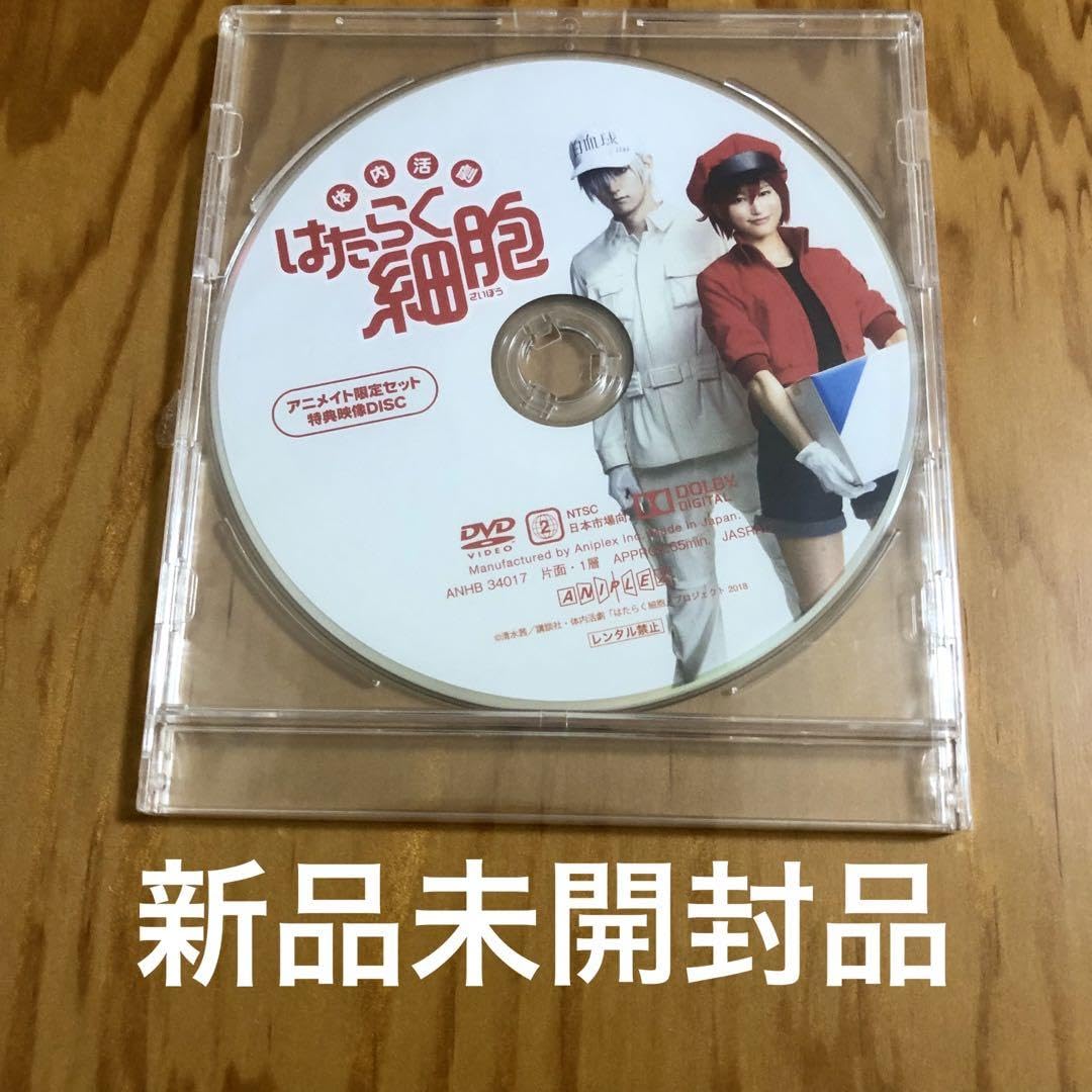 新品★舞台★体内活劇★はたらく細胞★特典★DVD 未開封】体内活劇『はたらく細胞Ⅱ』アニメイト特典DVD | K