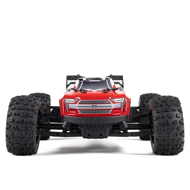 Foto 7 de 8 de ARRMA RC Truck Kraton 4X4 4S BLX 1/10TH 4WD Speed Monster Truck RTR (batería y Cargador no incluidos), Rojo