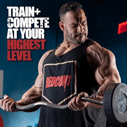 Vista 35 de Redcon1 Total War - Suplemento para entrenamiento, 30 porciones, potencia la energía, aumenta la resistencia y el enfoque, con beta-alanina, 0.012