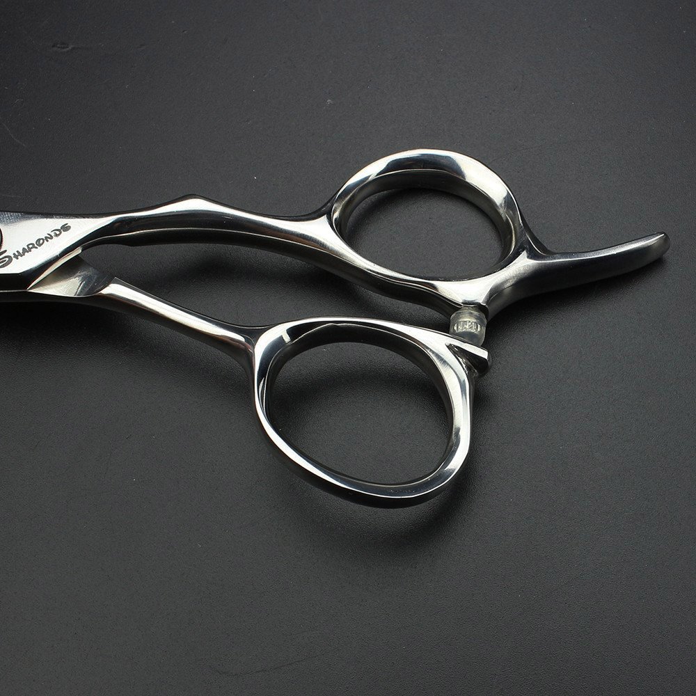 Friseurschere Friseurschere Friseurschere Superscharfe Friseurschere 6 Zoll Schere zum Schneiden von Haaren, stabiles Handgefühl (GE-5.5C-ZT-tz)